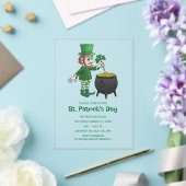St. Patrick's Day feiern Acryleinladungen (In Situ (Hochzeit))
