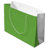 St. Patrick's Day feiern Große Geschenktüte (Rückseite Schrägansicht)