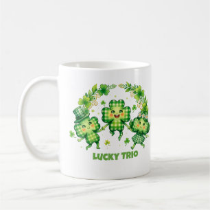 St. Patrick's Day feiern Kaffeetasse