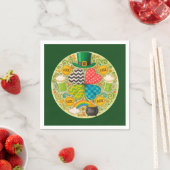 St. Patrick's Day feiern Serviette (Beispiel)