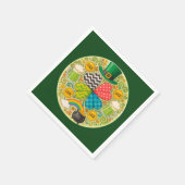 St. Patrick's Day feiern Serviette (Ecke)
