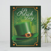 St. Patrick's Day Feiertagskarte (Stehend Vorderseite)
