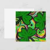 St. Patrick's Day Feiertagskarte (Vorne/Hinten)