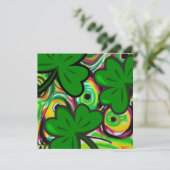 St. Patrick's Day Feiertagskarte (Stehend Vorderseite)