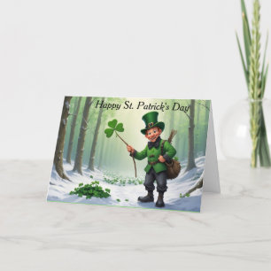 St. Patrick's Day Feiertagskarte
