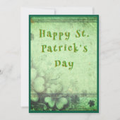 St. Patrick's Day Feiertagskarte (Vorderseite)
