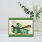 St. Patrick's Day Feiertagspostkarte (Stehend Vorderseite)