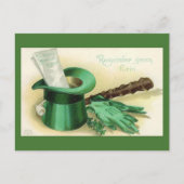 St. Patrick's Day Feiertagspostkarte (Vorderseite)