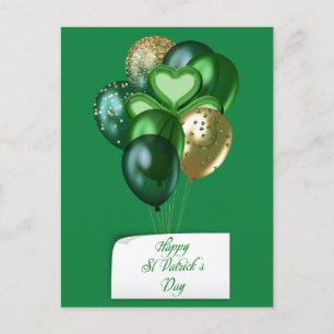 St. Patrick's Day Feiertagspostkarte