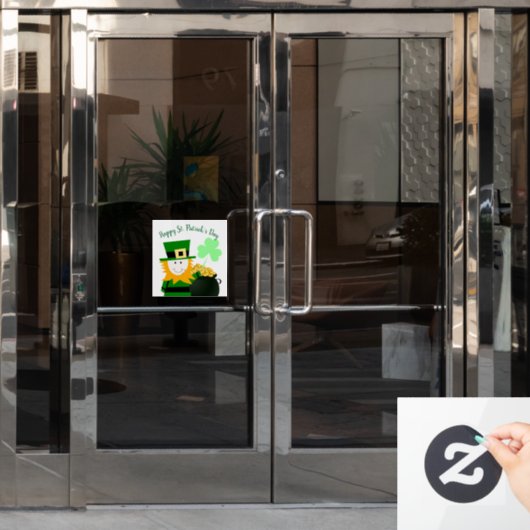 St. Patrick's Day Fensteraufkleber (Büro Tür)