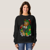 St. Patrick's Day Feuerwehrmann Sweatshirt (Vorne ganz)