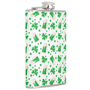 St. Patrick's Day Flachmann