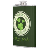 St. Patrick's Day Flachmann (Links)