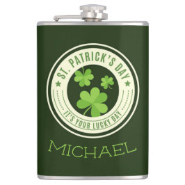 St. Patrick's Day Flachmann