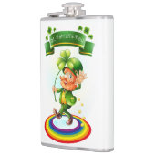 St. Patrick's Day Flachmann (Links)