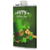 St. Patrick's Day Flachmann (Links)