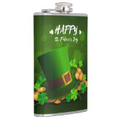 St. Patrick's Day Flachmann (Rechts)