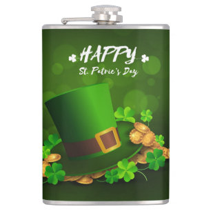 St. Patrick's Day Flachmann