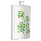 St. Patrick's Day Flakon Eule Flachmann (Rechts)