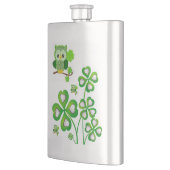 St. Patrick's Day Flakon Eule Flachmann (Links)