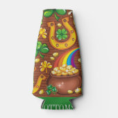 St. Patrick's Day - Flasche Cooler Flaschenkühler (Vorderseite)