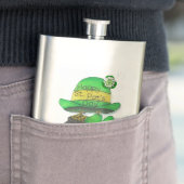 St. Patrick's Day-Flasche Flachmann (Beispiel)