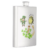 St. Patrick's Day-Flasche Flachmann (Rechts)