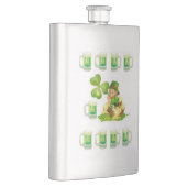 St. Patrick's Day-Flasche Flachmann (Rechts)