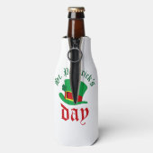 St.Patrick's Day Flaschenkühler (Flasche Rückseite)