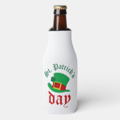 St.Patrick's Day Flaschenkühler (Flaschenvorderseite)
