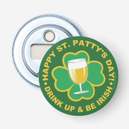 St. Patrick's Day Flaschenöffner (Vorderseite)