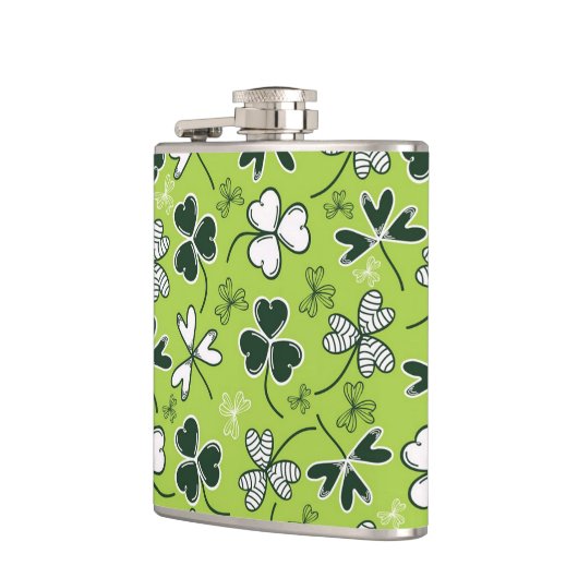 St. Patrick's Day Flask Flachmann (Links)