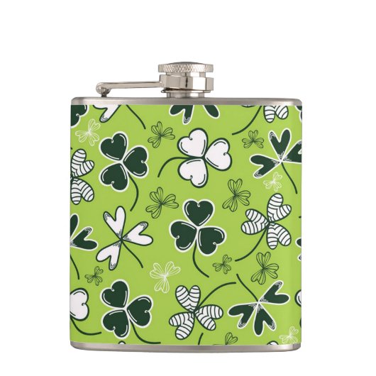 St. Patrick's Day Flask Flachmann (Vorderseite)