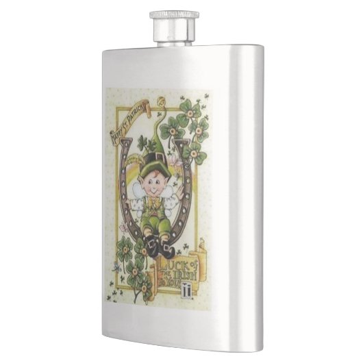 St. Patrick's Day Flask Flachmann (Links)