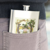 St. Patrick's Day Flask Flachmann (Beispiel)