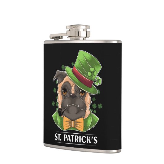 St. Patrick's Day Flask Flachmann (Links)