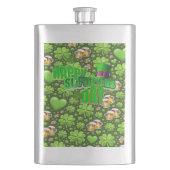 St. Patrick's Day Flask Flachmann (Vorderseite)