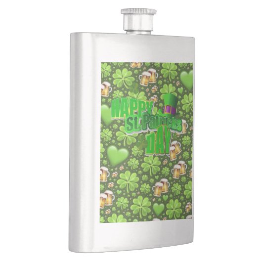 St. Patrick's Day Flask Flachmann (Rechts)