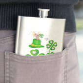 St. Patrick's Day Flask Flachmann (Beispiel)