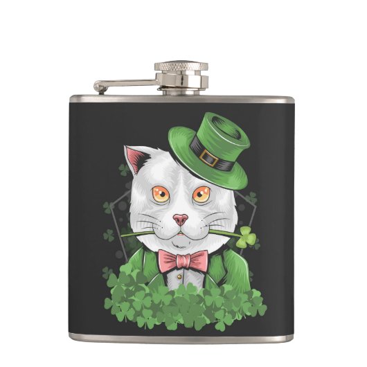 St. Patrick's Day Flask Flachmann (Vorderseite)