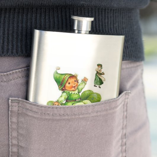 St. Patrick's Day Flask Flachmann (Beispiel)