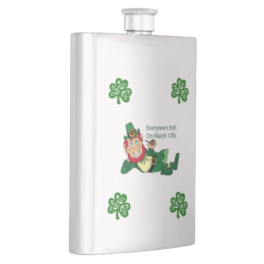 St. Patrick's Day Flask Flachmann (Rechts)