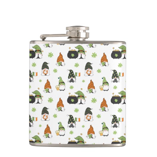 St. Patrick's Day Flask Flachmann (Vorderseite)