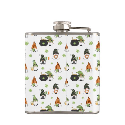 St. Patrick's Day Flask Flachmann (Rückseite)