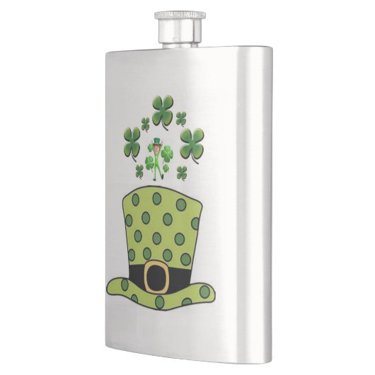 St. Patrick's Day Flask Flachmann (Links)