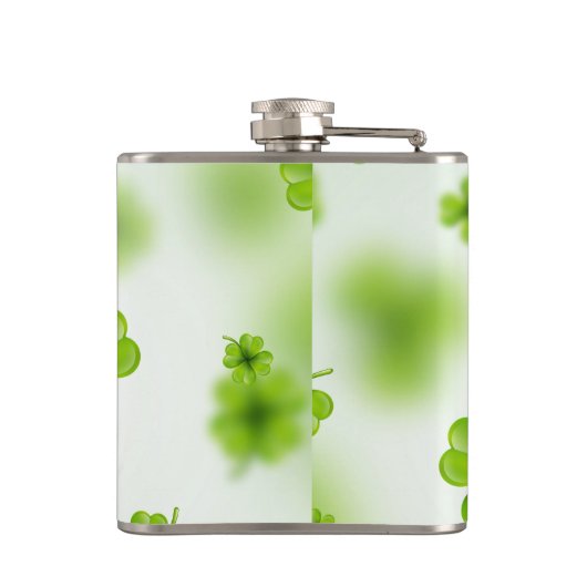 St. Patrick's Day Flask Flachmann (Rückseite)