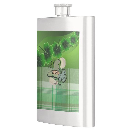 St. Patrick's Day Flask Flachmann (Links)