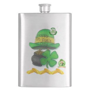 St. Patrick's Day Flask Flachmann