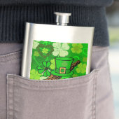 St. Patrick's Day Flask Flachmann (Beispiel)