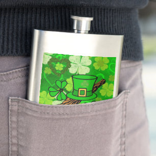 St. Patrick's Day Flask Flachmann